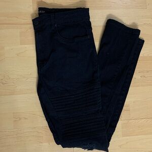 Society Black Denim Pants